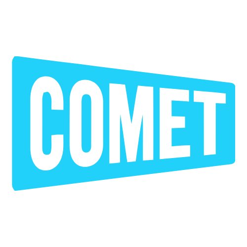 Comet Logo White Background