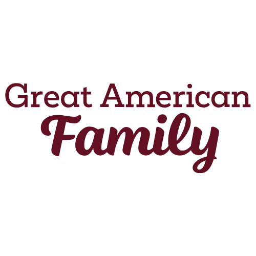 Great American Family Logo White Background